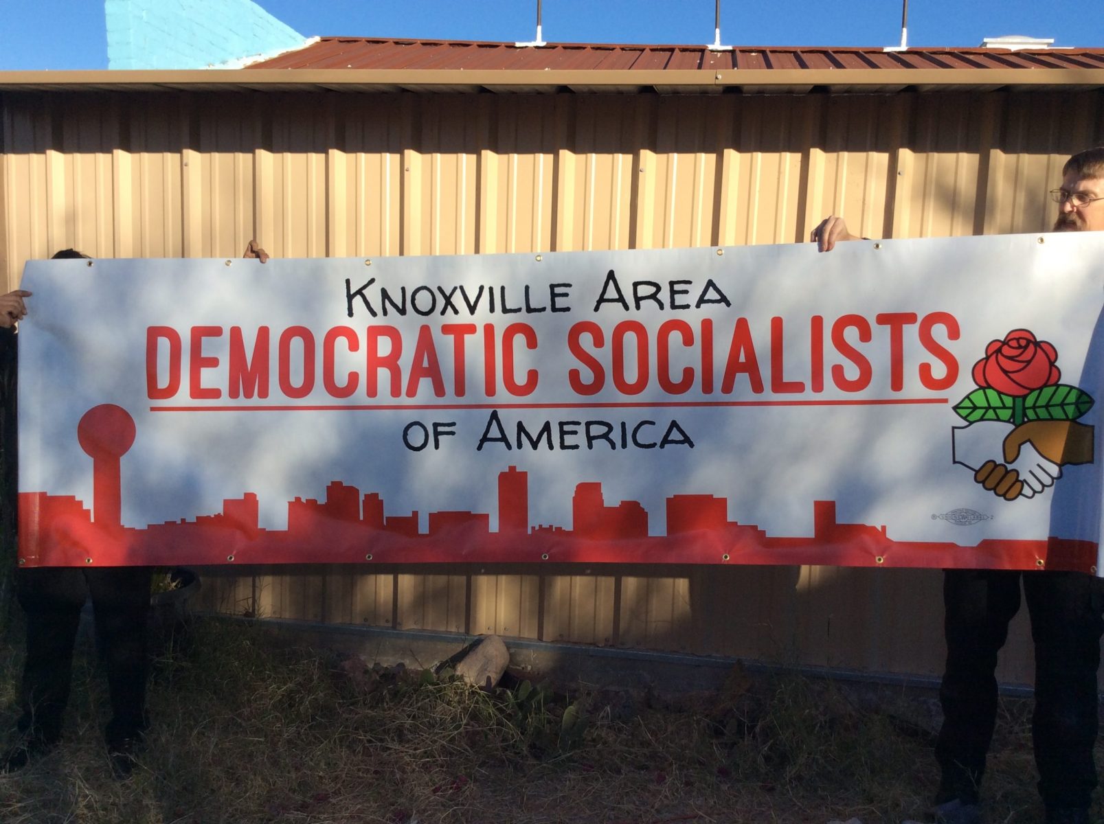 democratic socialists banner